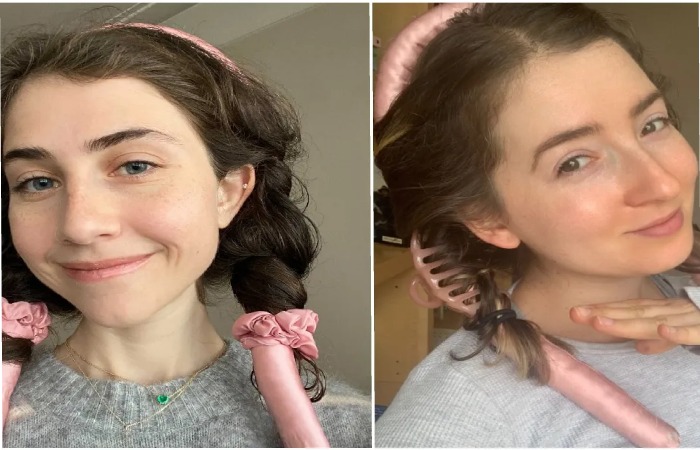 We Tried the Heatless Hair Tool