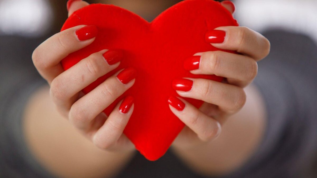Simple Valentine’s Day Nails in 2023