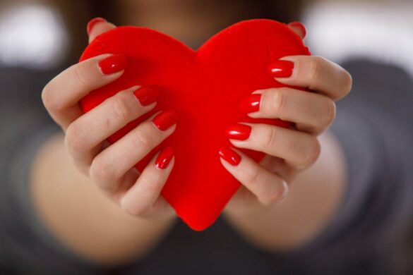 Simple Valentine's Day Nails in 2023