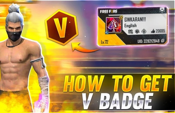 How To Get A V Badge In Free Fire
