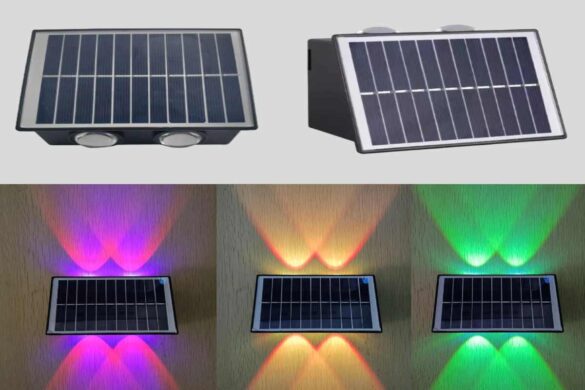 solar wall lights