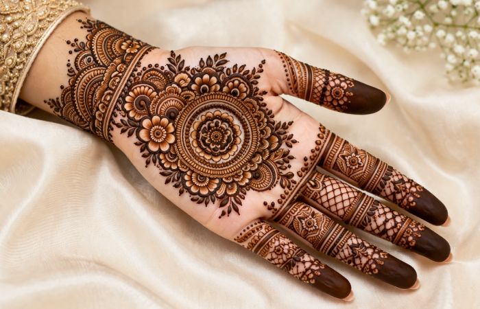 Beautiful Mehndi Royal Front Hand Mehndi Design Arabic