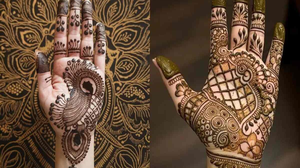 Instagram Mehndi Modern Royal Front Hand Mehndi Design India